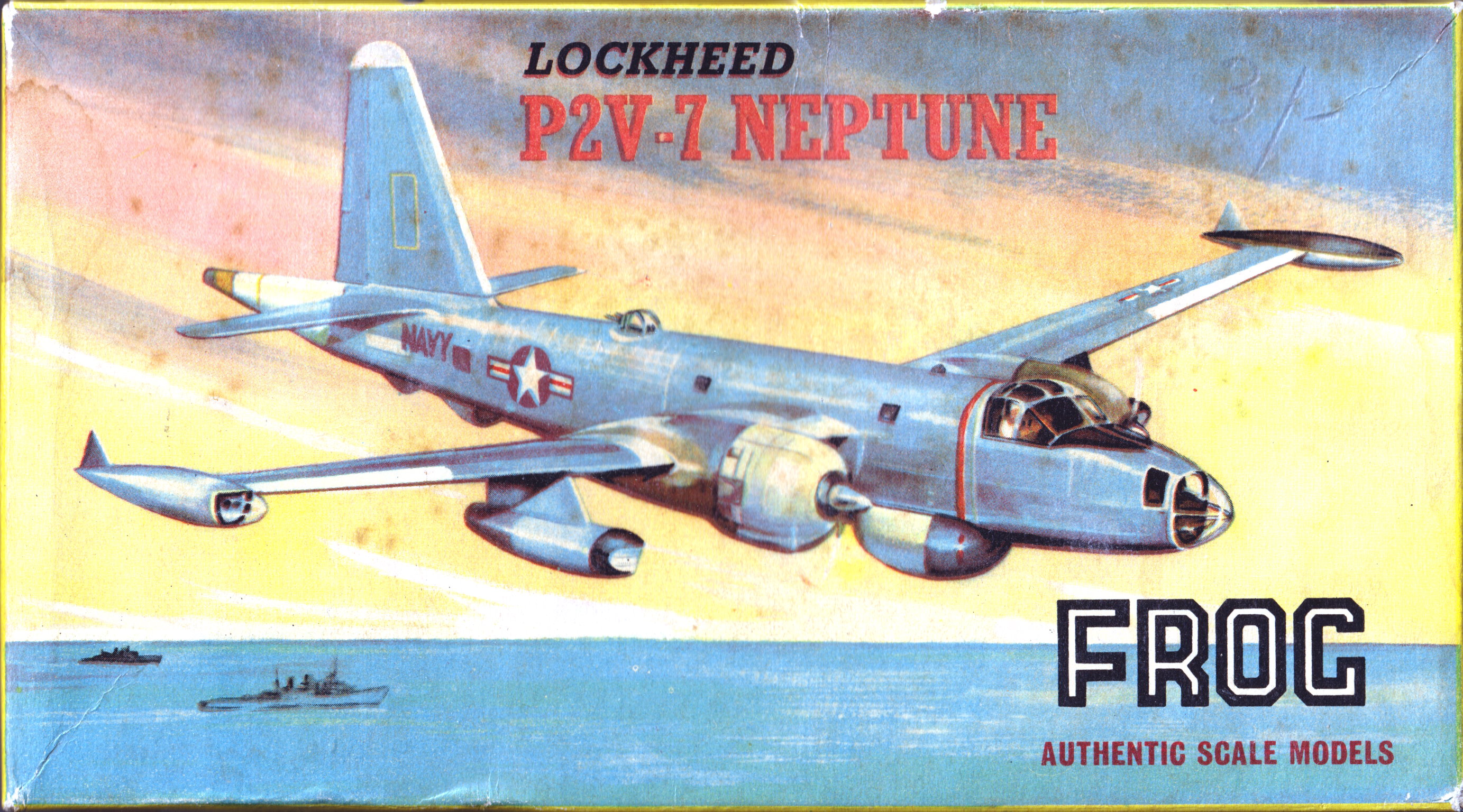 FROG 386P Lockheed P2V-7 Neptune IMA Ltd 1958, top box
